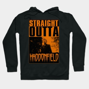 STRAIGHT OUTTA HADDONFIELD (Halloween Colors Edition) Hoodie